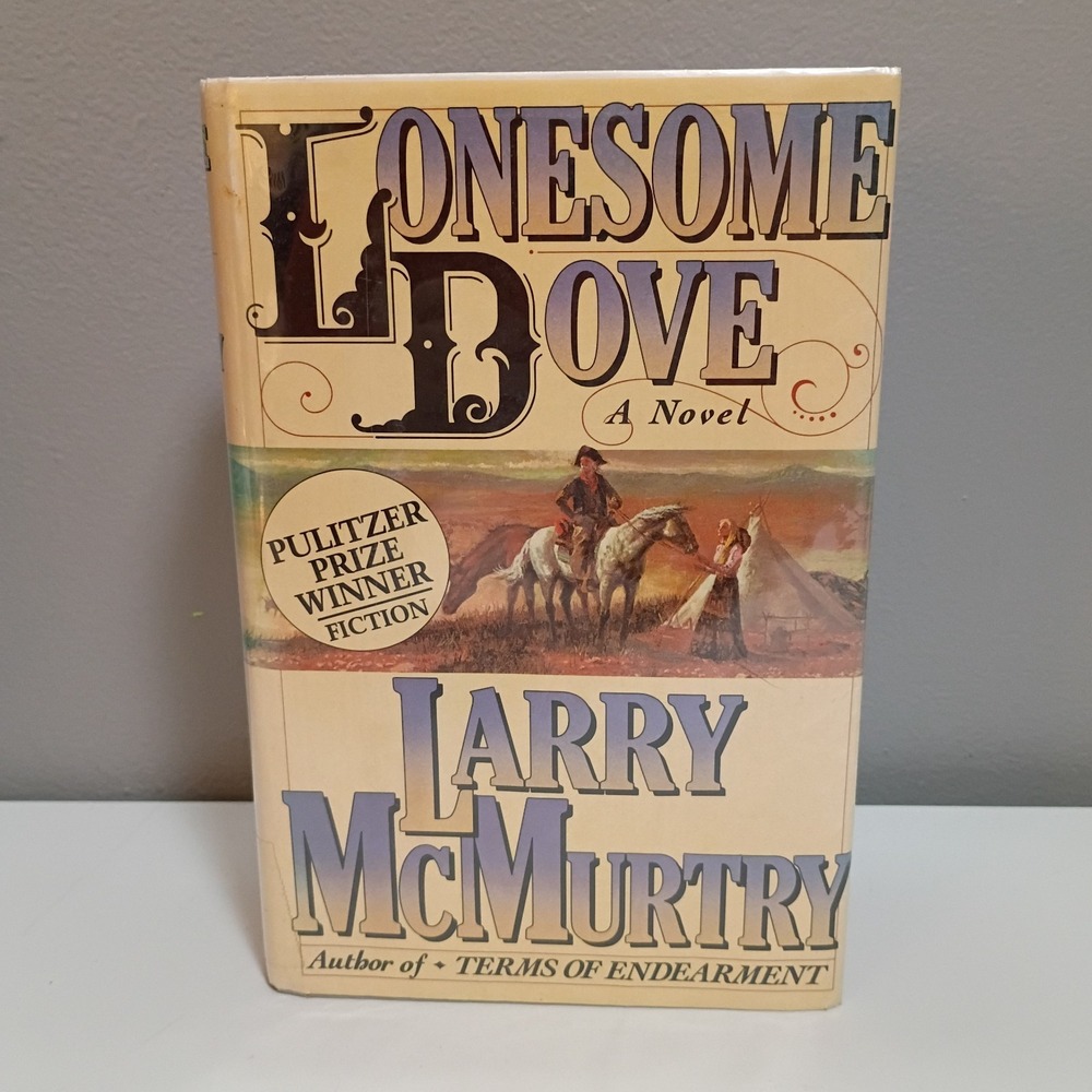 Lonesome Dove Larry McMurtry 1985 Hardcover 1st Edition 10th Printing 621 Typo